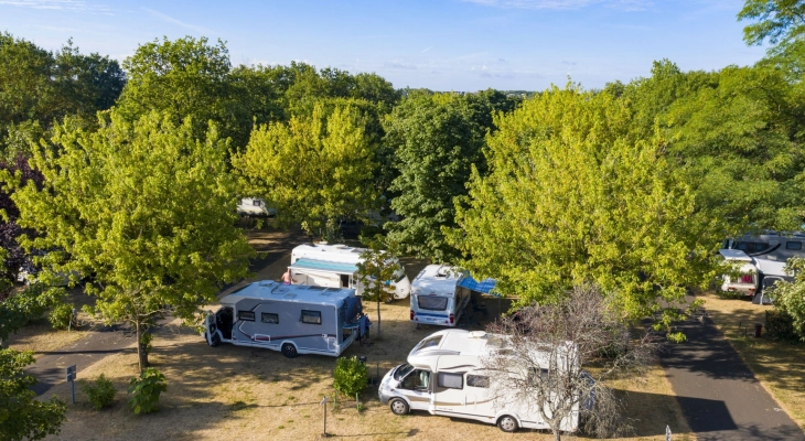 Emplacement camping-car, camping de Montlouis sur Loire