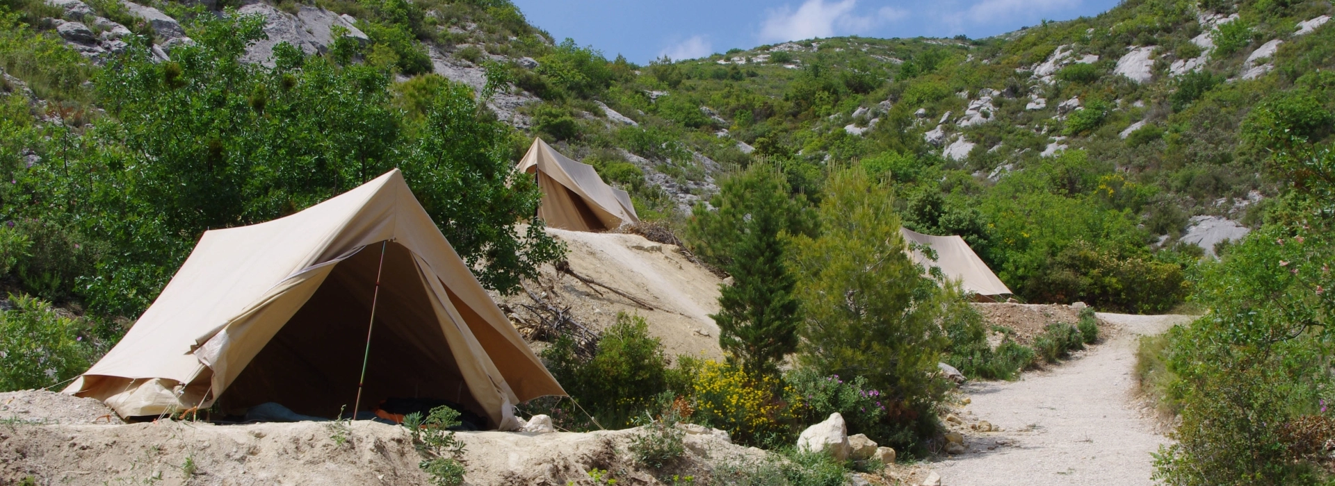 Camping de Puyloubier en Provence Verte