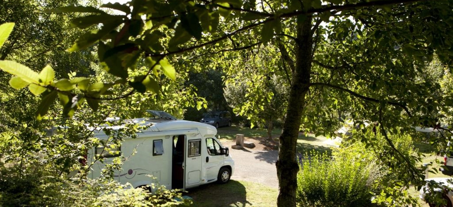 Pitches for caravan/camper van/tent