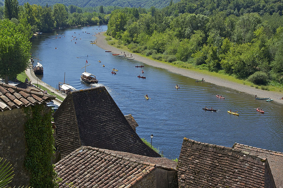 Périple en canoë sur la Dordogne